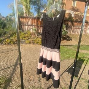 PINK and Black dress , NWT​​